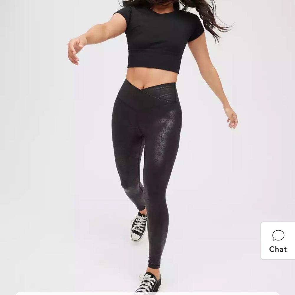 Aerie crossover leggings